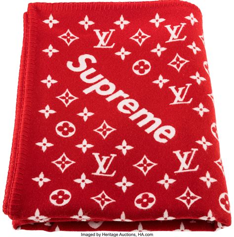 supreme louis vuitton blanket replica|louis vuitton x supreme sneakers.